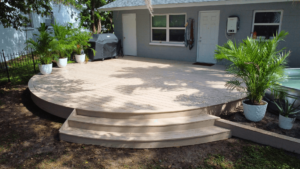 Custom Round Deck Build